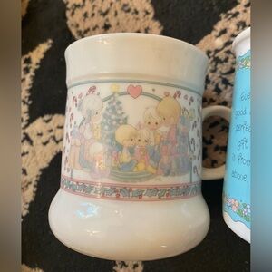 Precious moments Christmas mug